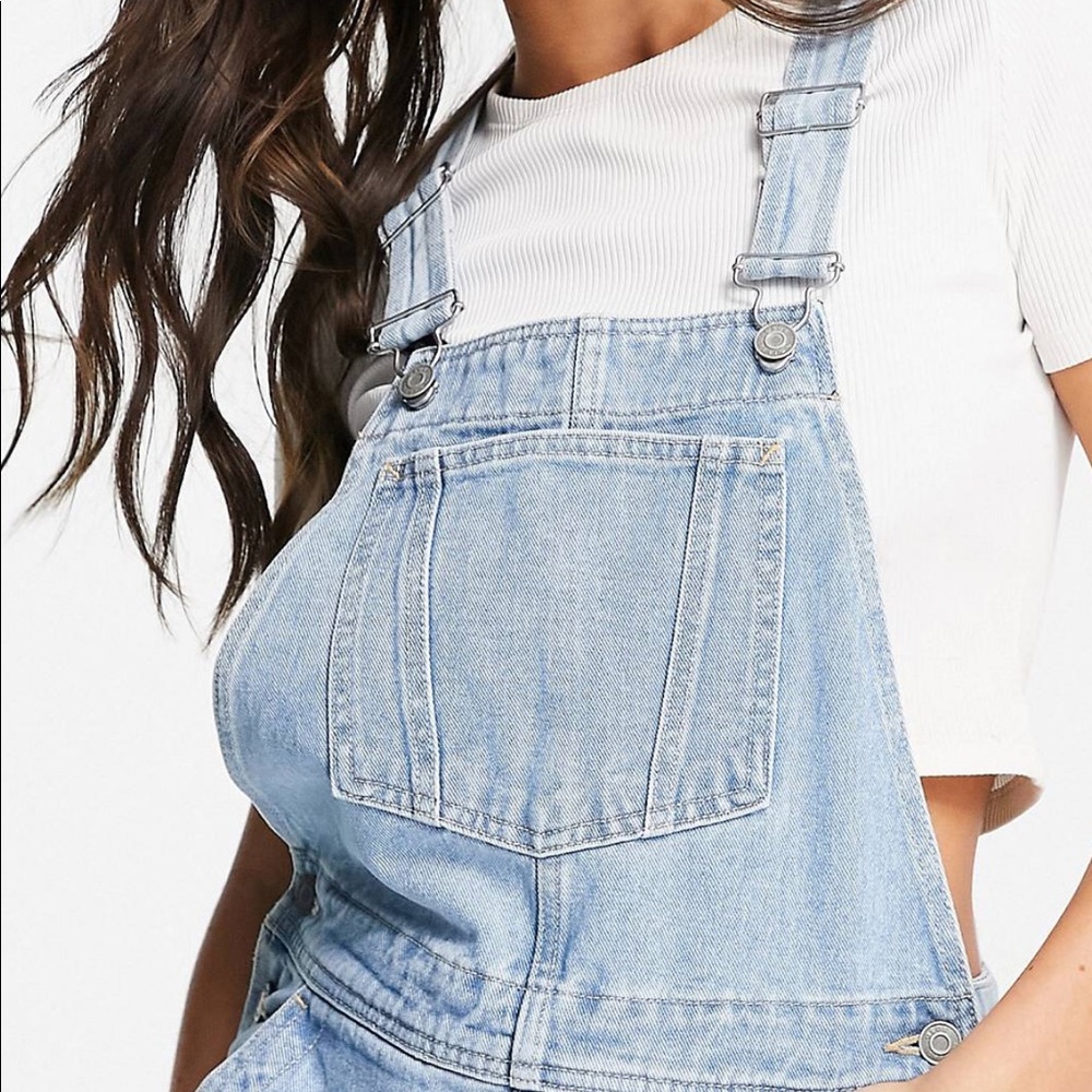 Asos light jean overalls, worn only once